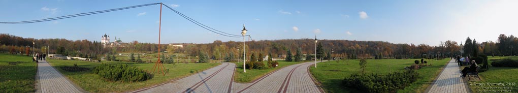 Фото Киева. Парк-памятка садово-паркового искусства «Феофания» (панорама ~180°).