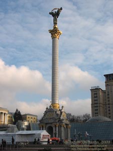 Фото Киева. Монумент Независимости на Площади Независимости.