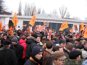 Фото Киева. Киев, 6 декабря 2004 года: "Хай-тек марш" в поддержку демократии.