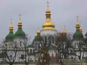 Фото Киева. Собор Святой Софии рано утром. Автор фото - Элла Клименко.