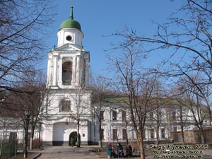 Фото Киева. Колокольня Флоровского (Фроловского) монастыря