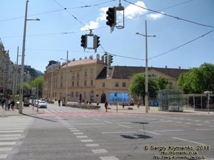 Вена (Vienna), Австрия (Austria). Фото. Площадь Марии Терезии (Maria-Theresien-Platz). Музейный квартал (MuseumsQuartier Wien).