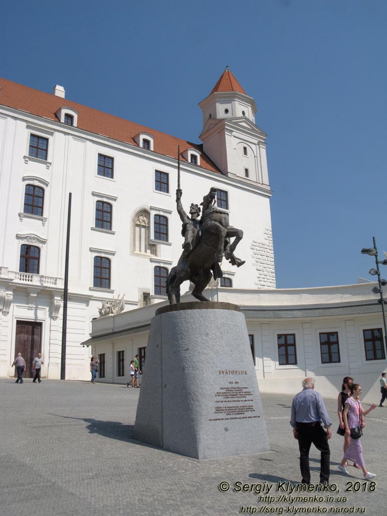 Фото Братиславы (Словакия). Братиславский град (Bratislavsky hrad).