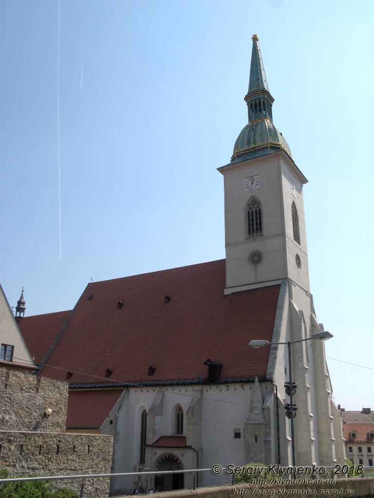 Фото Братиславы (Словакия). Собор Святого Мартина (Katedrala sv. Martina).