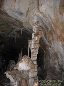Пещера «Мраморная», Галерея сказок. «Минарет».
