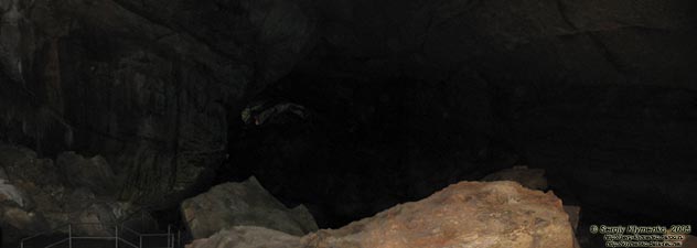 Пещера «Мраморная». Таинственный мрак зала Перестройки.
