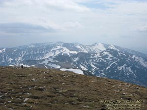 Фото Карпат. Вид с вершины Говерлы.