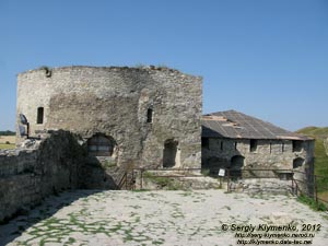 Каменец-Подольский. Фото. Старый Замок. Дневная башня. Вид со стороны башни Рожанка.