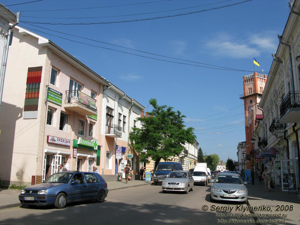 Ивано-Франковская область, город Коломыя. По улицам Коломыи.