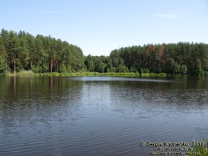 Коростышев (Житомирская область). Фото. Коростышевское озеро («Первое озеро»).
