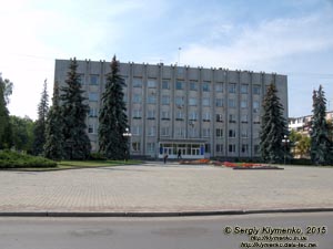 Волынская область, город Ковель. Фото. Здание Ковельского городского совета.