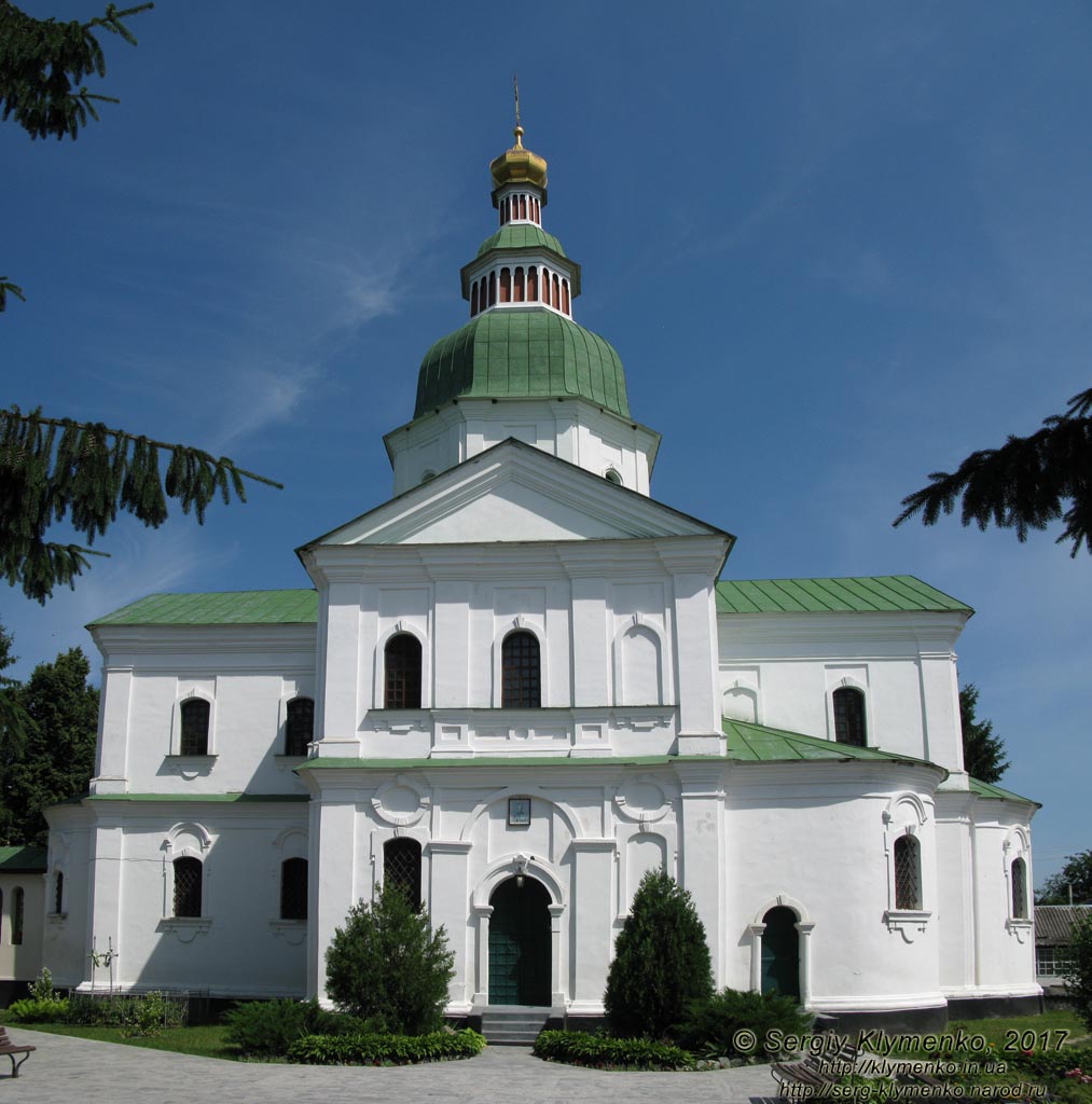 Черниговская область. Фото. Козелец. Николаевская церковь (50°54'35"N, 31°06'21"E). Памятник 1781-1784 годов.