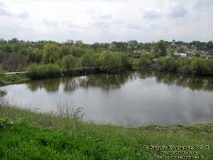 Киевская область. Рудое Село. Фото. Бывшая усадьба Станислава Залесского. Пруд.