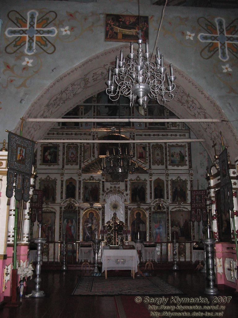 Новгород-Северский. Фото. Свято-Успенский кафедральный собор, памятник архитектуры 1671 года. Интерьер.