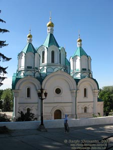 Донецкая область. Святогорский монастырь, Свято-Успенский собор (памятник архитектуры, 1859-1860 года).