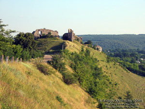 Подолье, Хмельницкая область, село Чернокозынцы. Романтичные руины замка.