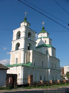 Путивль, Сумская область. Фото. Церковь Николая Казацкого, 1735-1770 годы.