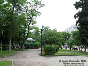 Трускавец, Львовская область. Фото. Курортный парк города Трускавец.