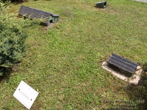 Photo of the Carpathians, Ivano-Frankivsk region. Yaremche. Park-Museum “Carpathians in Miniature”. Farm Household on Pasturelands (Polonyna).