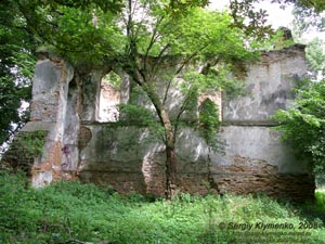 Волынь. Олыка. Фото. Часовня на католицком кладбище.