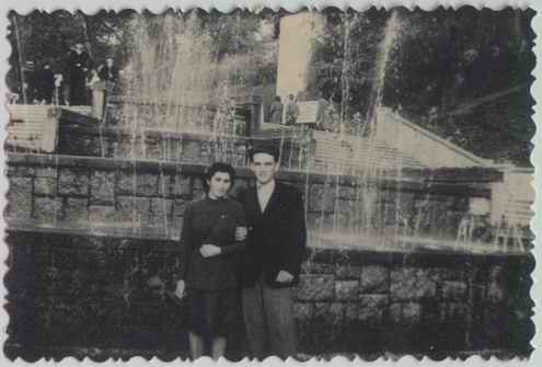 Хлібанова Жанна та Клименко Юрій, 1950 рік