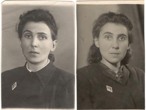Любинська Лада Миколаївна після закінчення Московського державного університету (1946 рік)